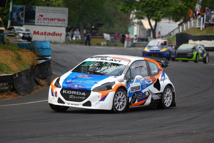 Dobogós helyekkel zárta a Pünkösdi Rallycross Fesztivált a Korda Racing